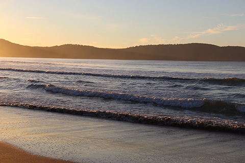Sunrise over Umina Beach